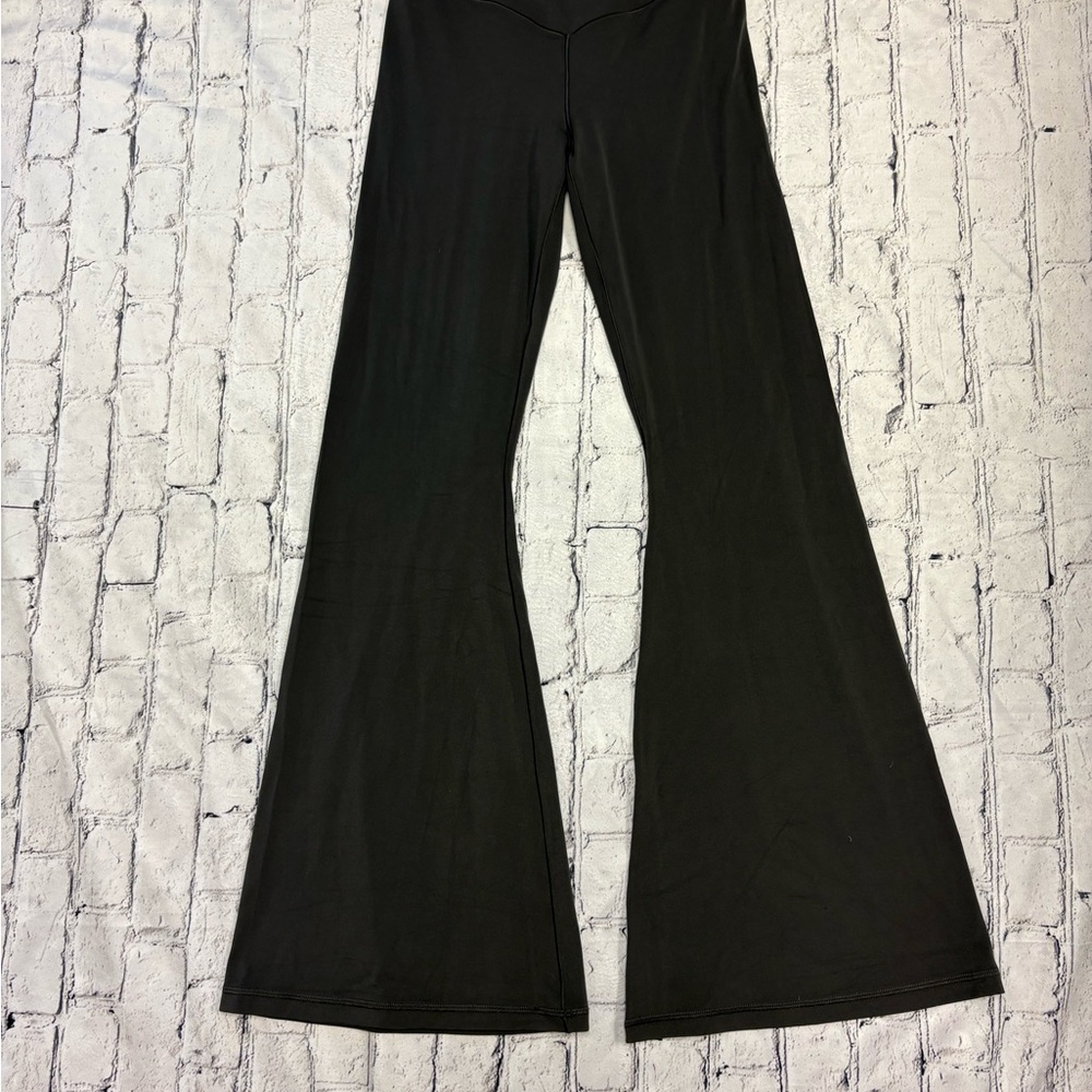 Aerie Gray Flare Leggings